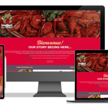 Broussard's Cajun Cuisine Website