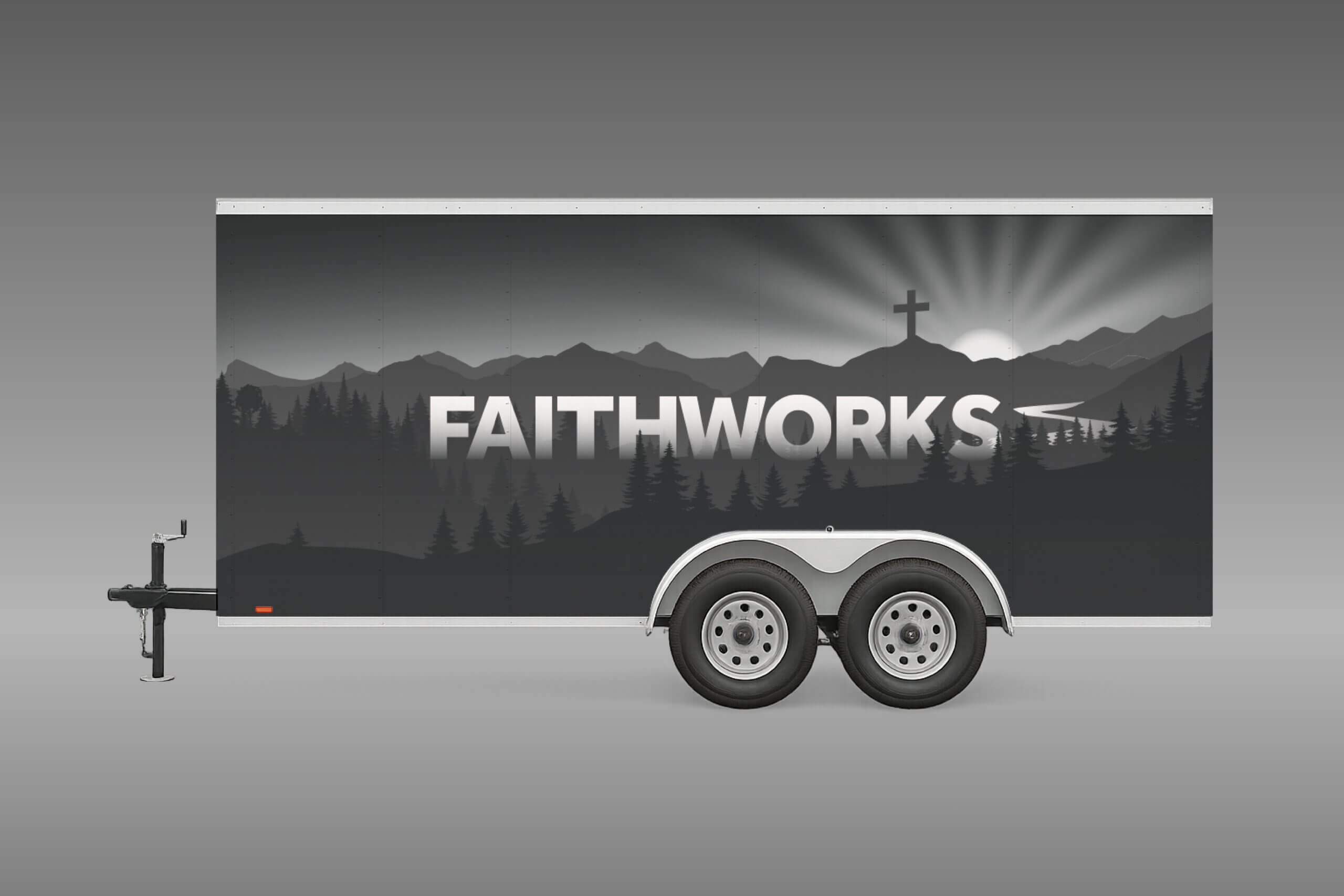 Faithworks Trailer Wrap