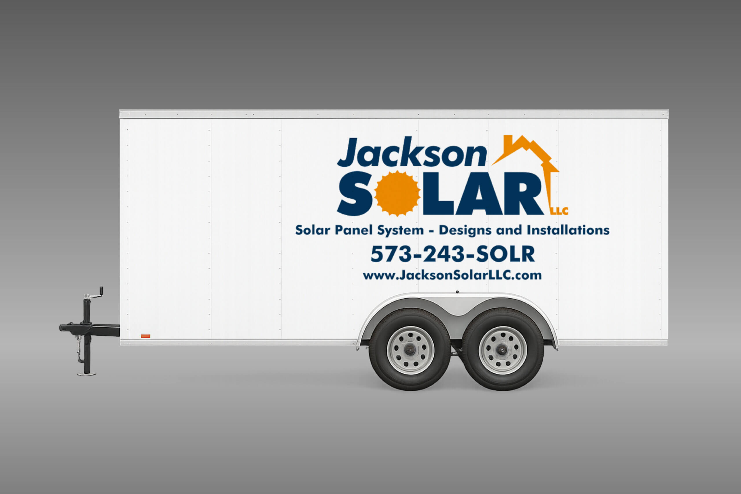 Jackson Solar Trailer Wrap