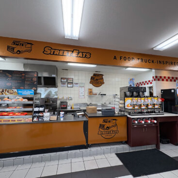Rhodes Street Eats Signage