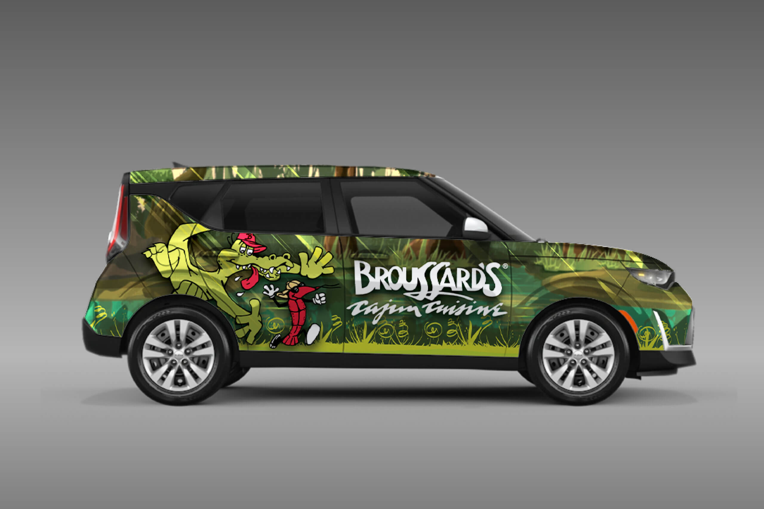Broussard's Vehicle Wrap