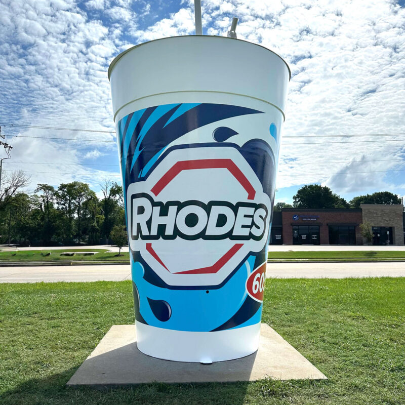 Rhodes World Record Fountain Drink Cup