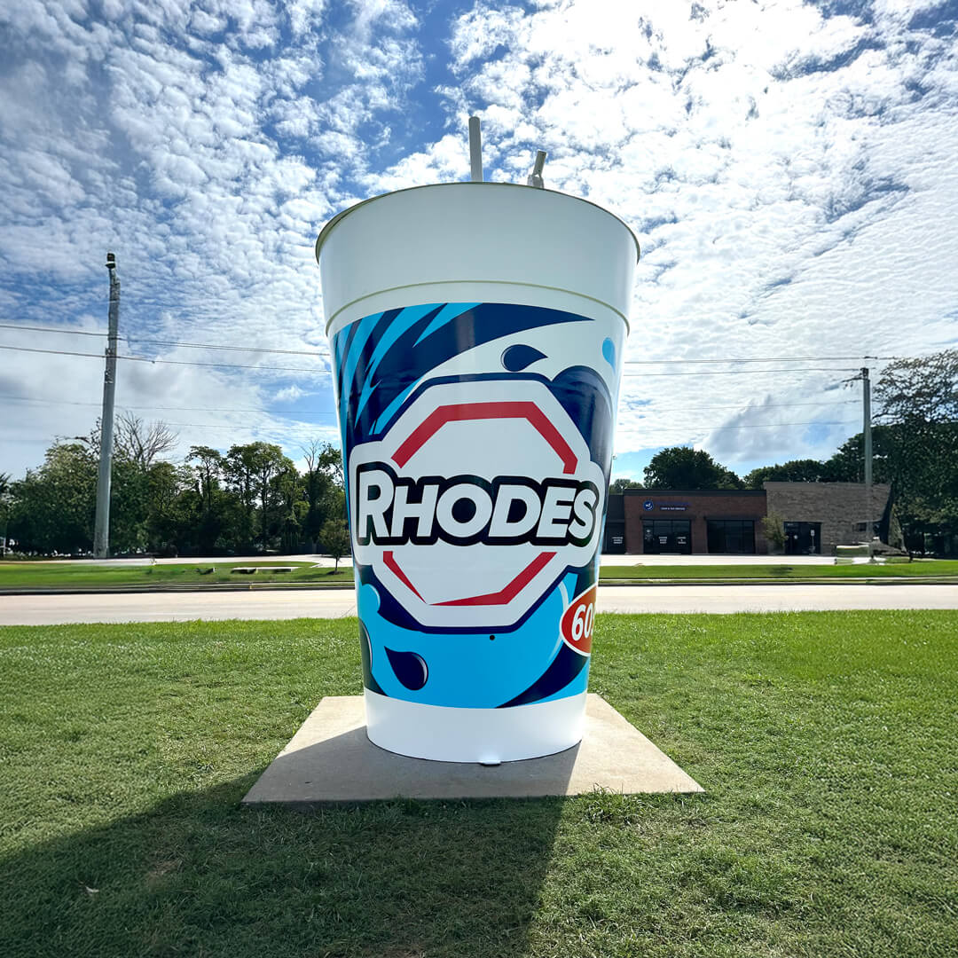 Rhodes World Record Fountain Drink Cup