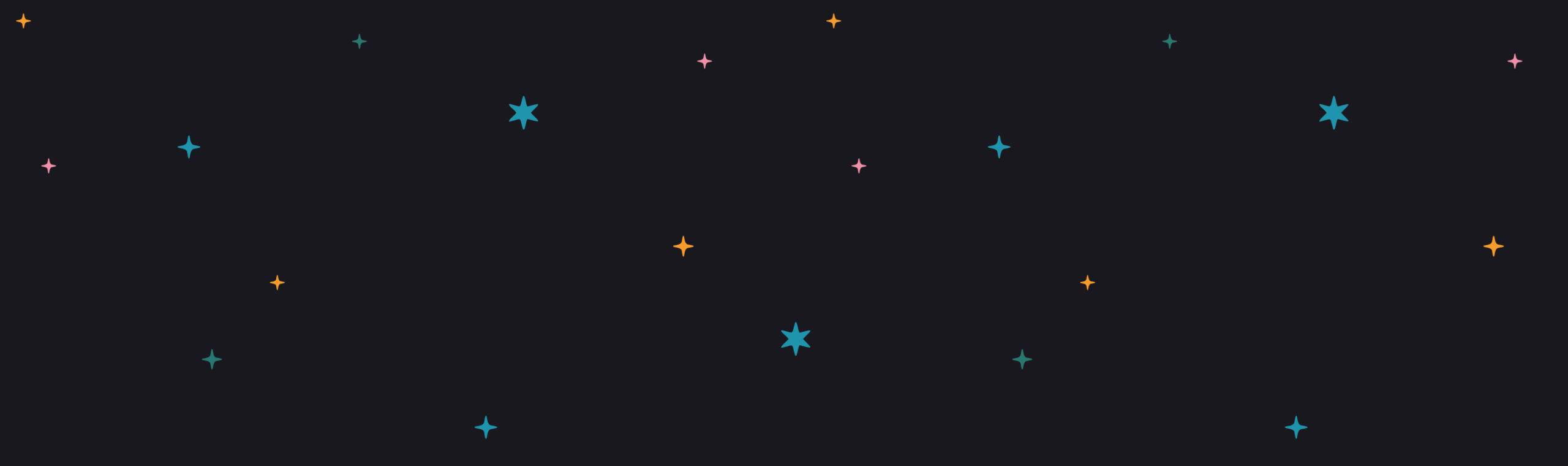 pop background with colorful stars